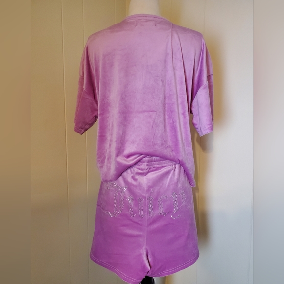 JUICY COUTURE lavender unforgettable velour set - Picture 2 of 6